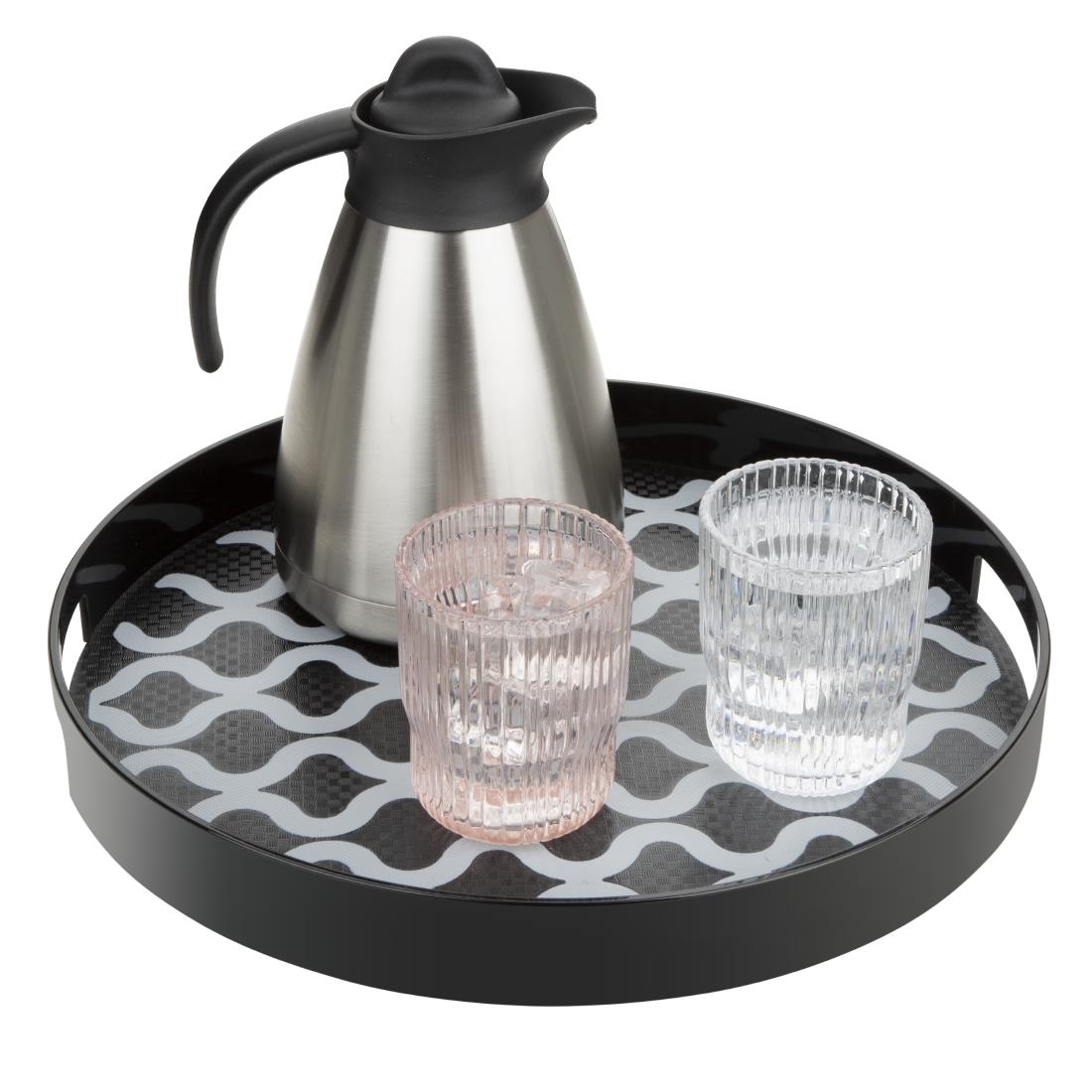Olympia Kristallon Pc Rond Antislipblad Met Handgrepen - 355mm