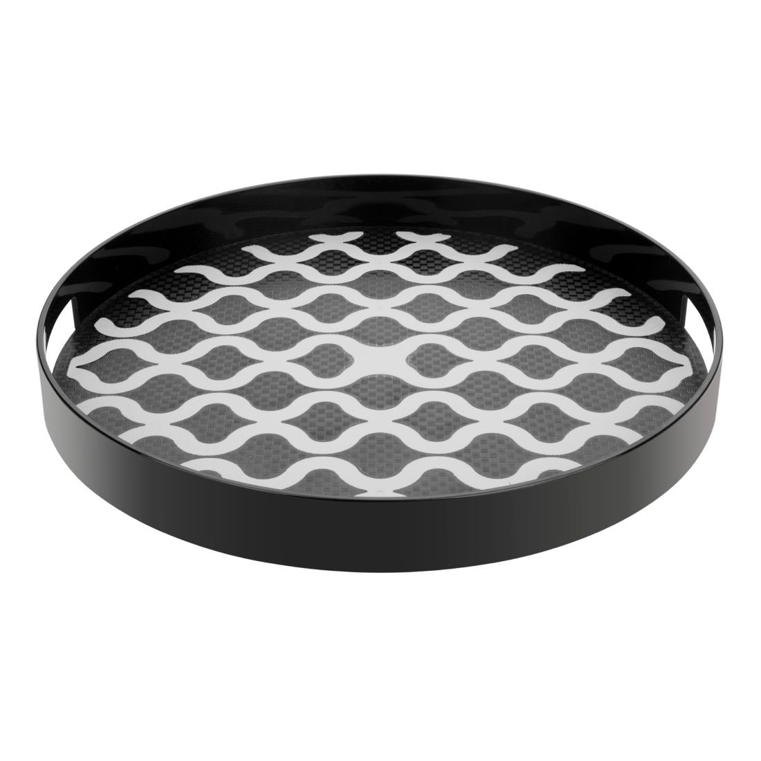 Olympia Kristallon Pc Rond Antislipblad Met Handgrepen - 355mm
