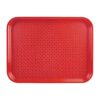 Olympia Kristallon polypropyleen dienblad rood 45 x 35cm