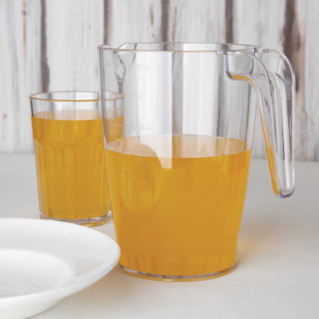 Olympia Kristallon stapelbare polycarbonaat kan 1,5Ltr