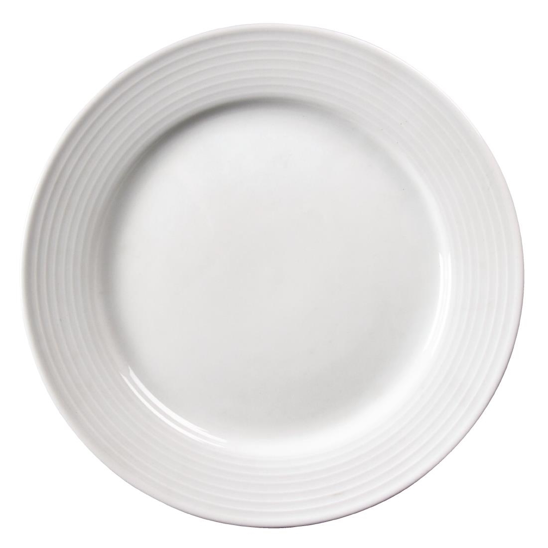 Olympia Linear Borden Met Brede Rand 25cm (12 Stuks)