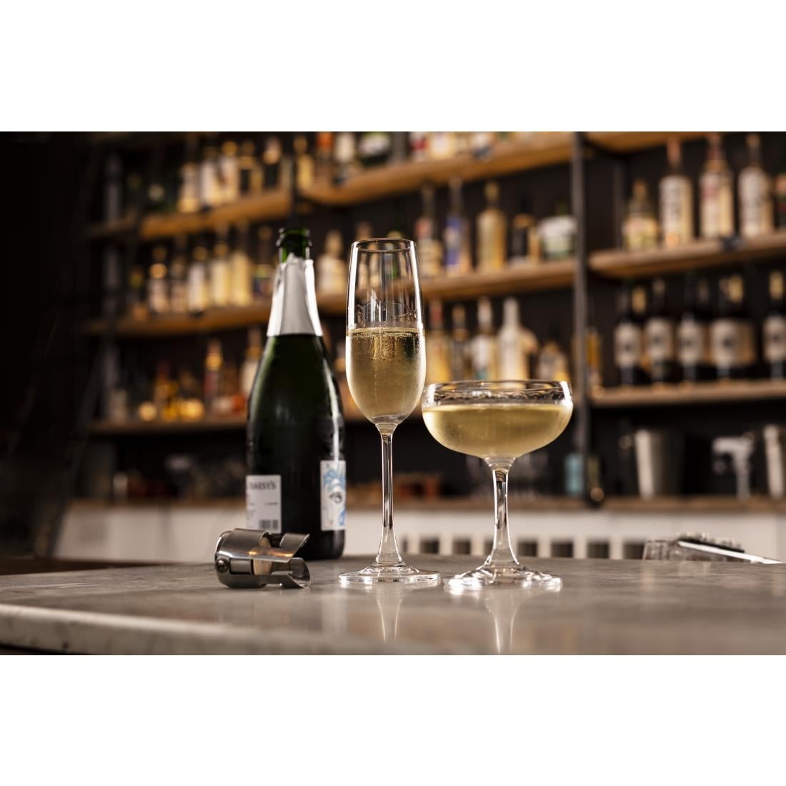 Olympia Modale champagneglazen 21,5cl (6 stuks)