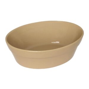 Olympia ovale aardewerk schalen 16,1x11,6cm (6 stuks)