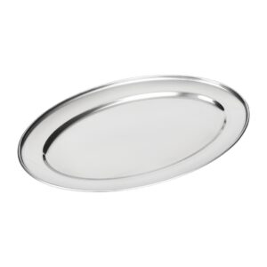 Olympia ovale RVS serveerschaal 66cm