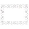 Olympia papieren taartranden 30x40cm (250 stuks)