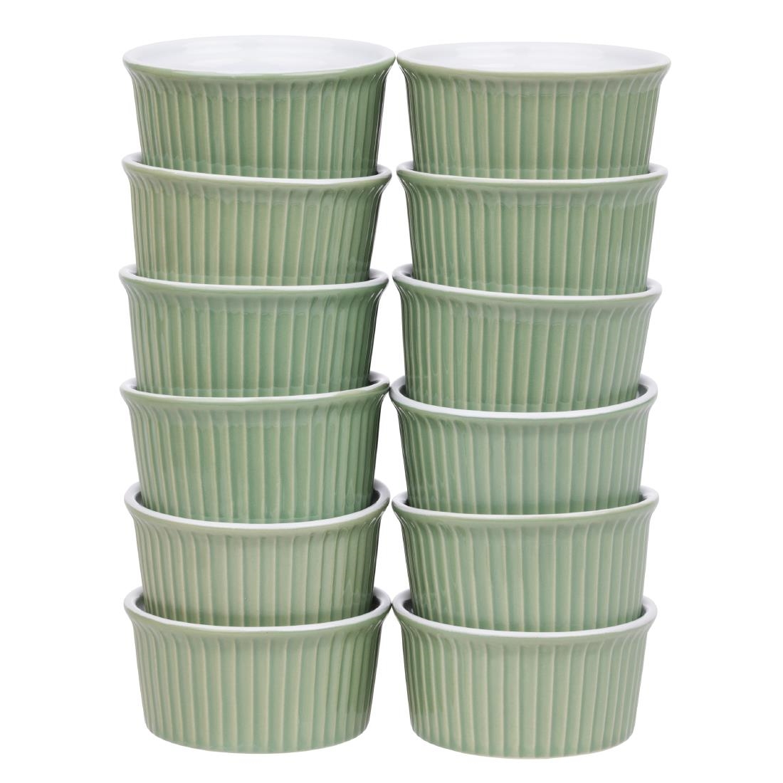 Olympia Pastel ramekin groen 14,5cl (12 stuks)