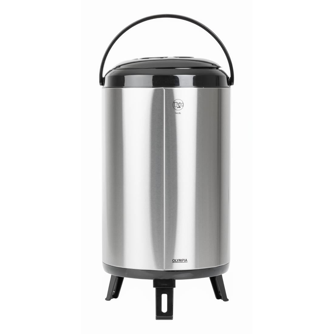 Olympia roestvrijstalen drankendispenser