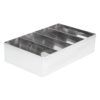 Olympia RVS bestekbak 41,5(H) x 25,5(W) x 10,5(D)cm