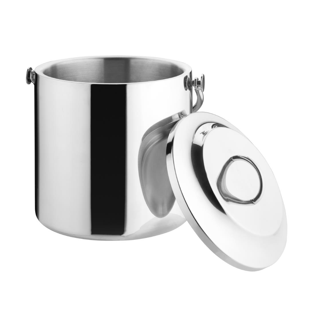Olympia RVS ijsemmer met deksel 3,3Ltr