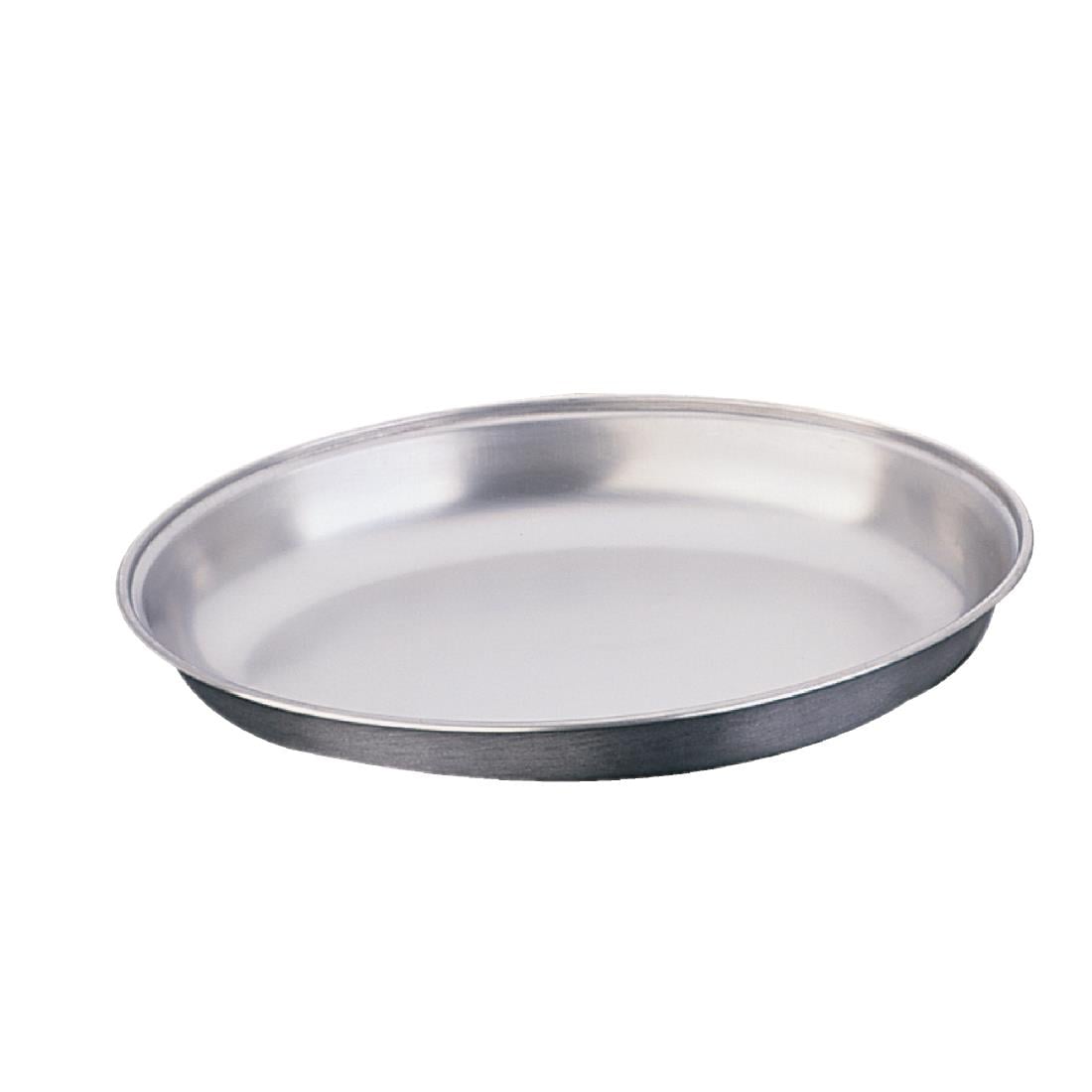 Olympia RVS ovale dekschaal 20cm