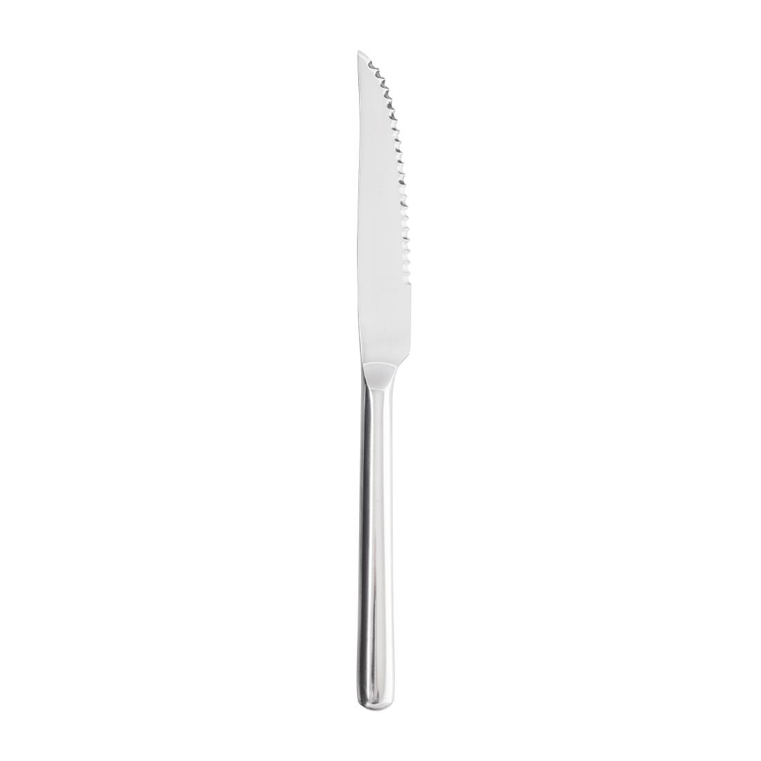Olympia RVS steak- en pizzamessen (12 stuks)