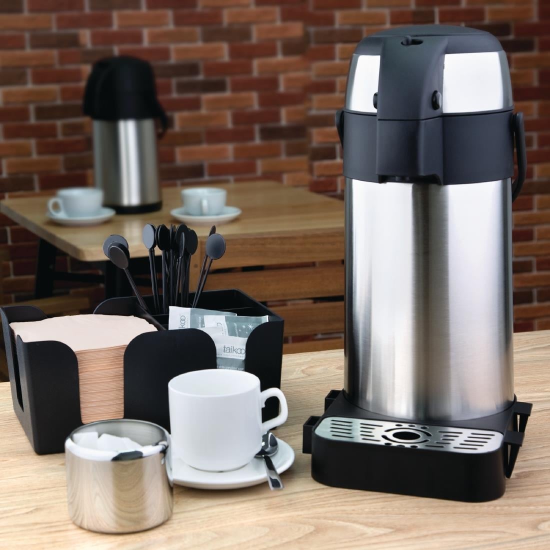 Olympia RVS thermoskan met pomp 3Ltr