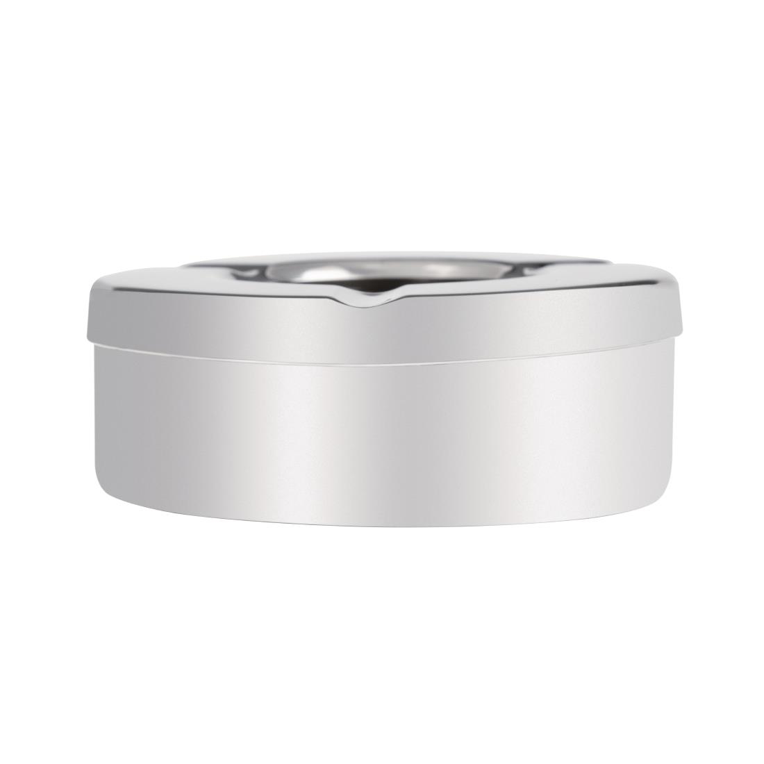 Olympia RVS windvrije asbak 9cm (6 stuks)