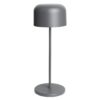 Olympia Siena Tafellamp Ronde Koepel Grijs 300mm