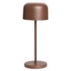 Olympia Siena Tafellamp Ronde Koepel Kastanje 200mm