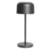 Olympia Siena Tafellamp Ronde Koepel Zwart 200mm