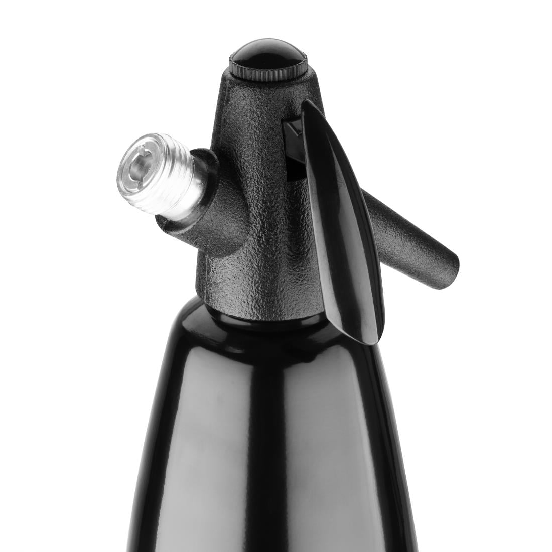 Olympia soda sifon zwart 1Ltr