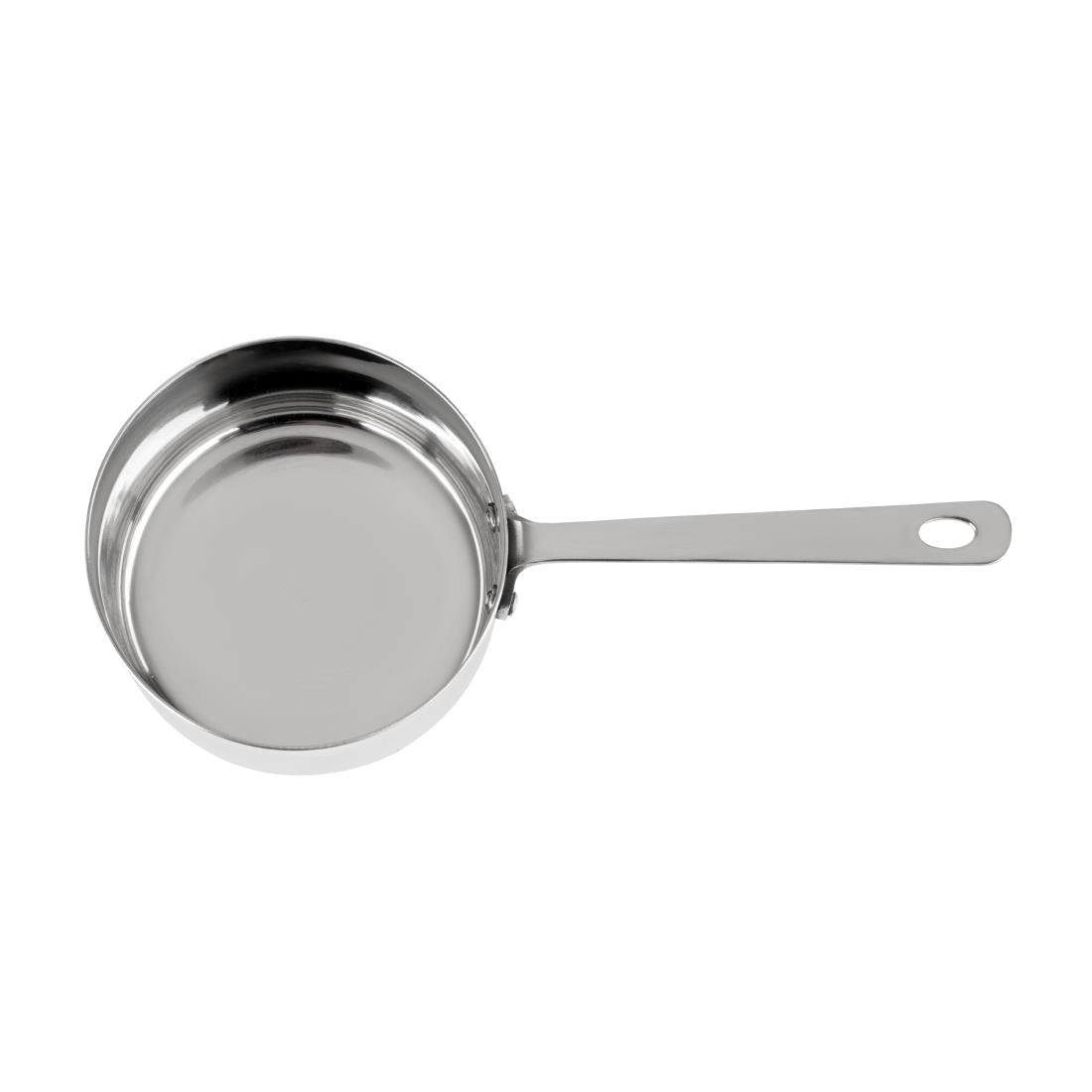 Olympia Tafelpresentatie Roestvrijstalen Mini Sauspannetje 70x45mm