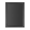 Olympia wandplaat zwart houten frame 450x600mm