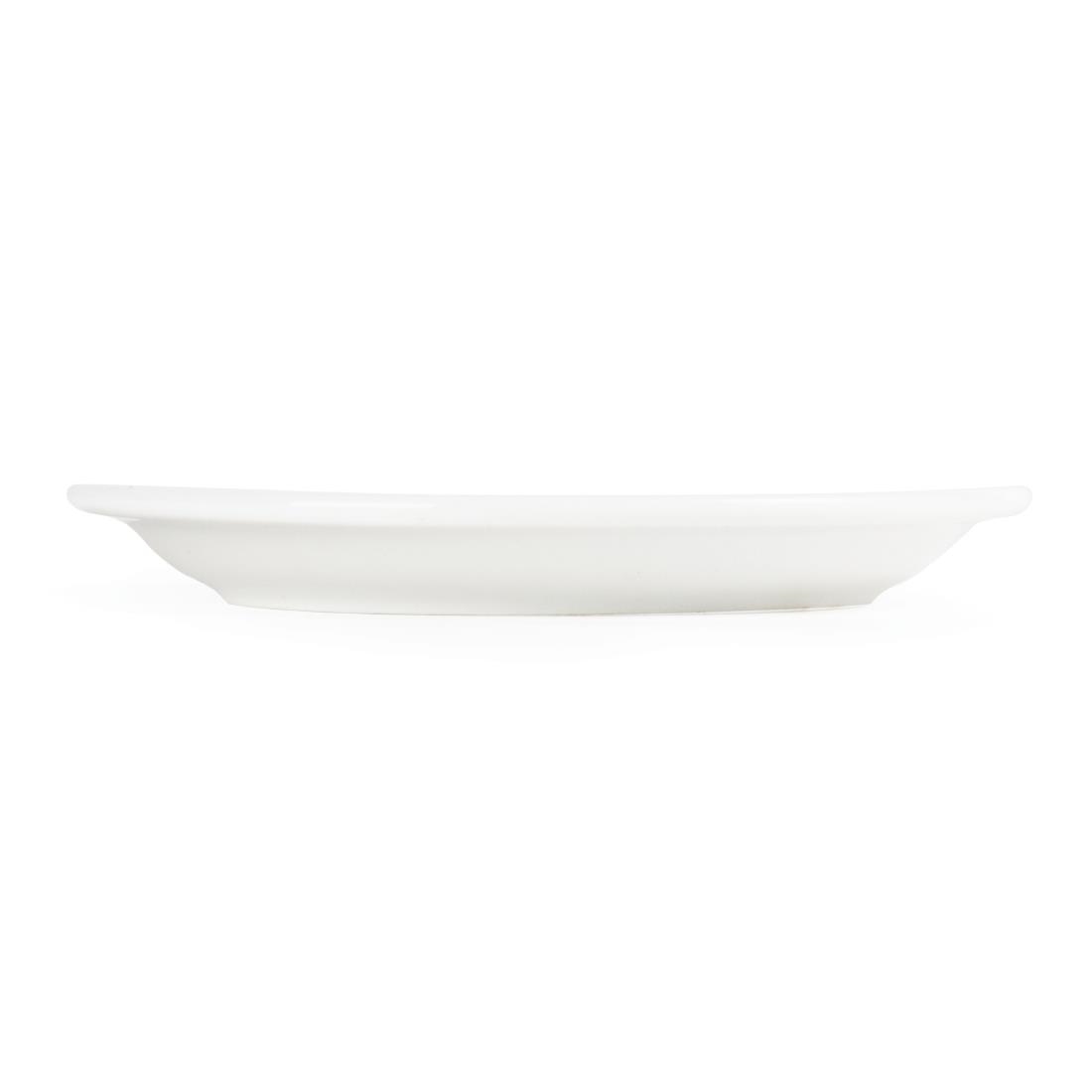 Olympia Whiteware Borden Met Smalle Rand 15cm (12 Stuks)