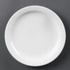 Olympia Whiteware Borden Met Smalle Rand 20,2cm (12 Stuks)