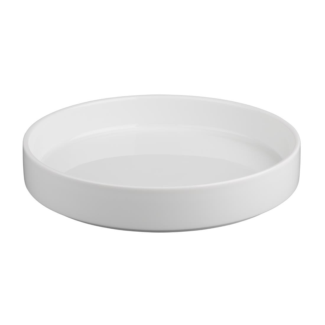 Olympia Whiteware Kom Met Platte Wanden - 270mm (4 Stuks)
