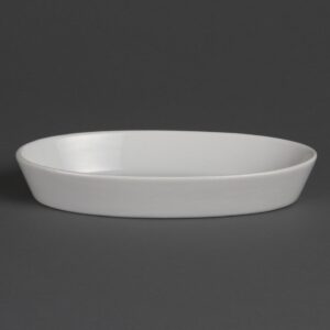 Olympia Whiteware Ovale Ovenschalen 19,5x11cm (6 Stuks)