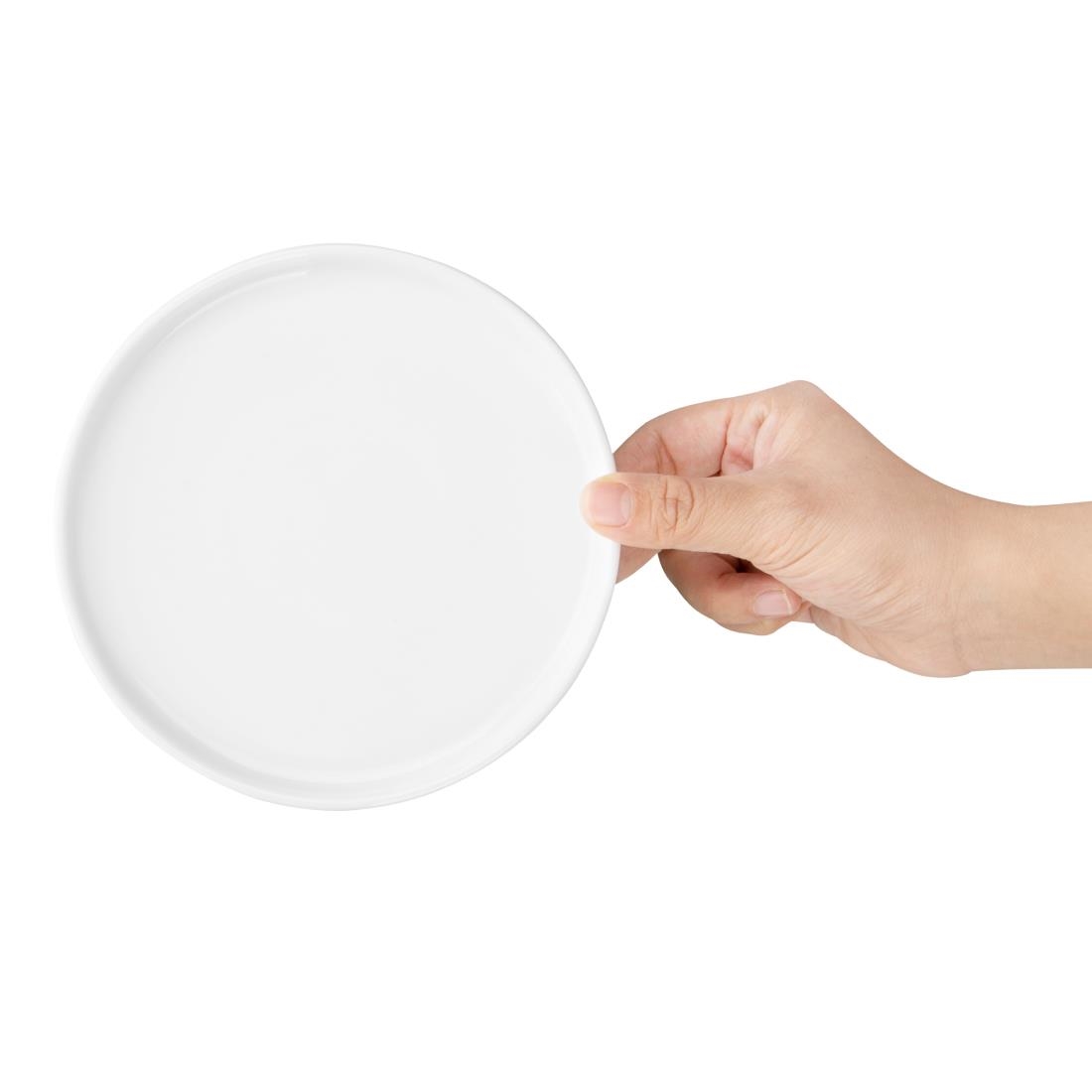 Olympia Whiteware Platte Ronde Borden 150mm (6 Stuks)