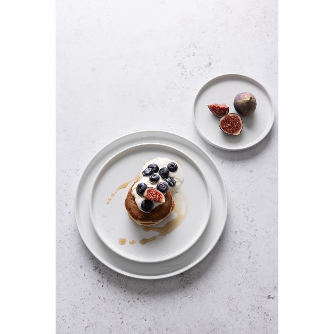 Olympia Whiteware Platte Ronde Borden 268mm (4 Stuks)