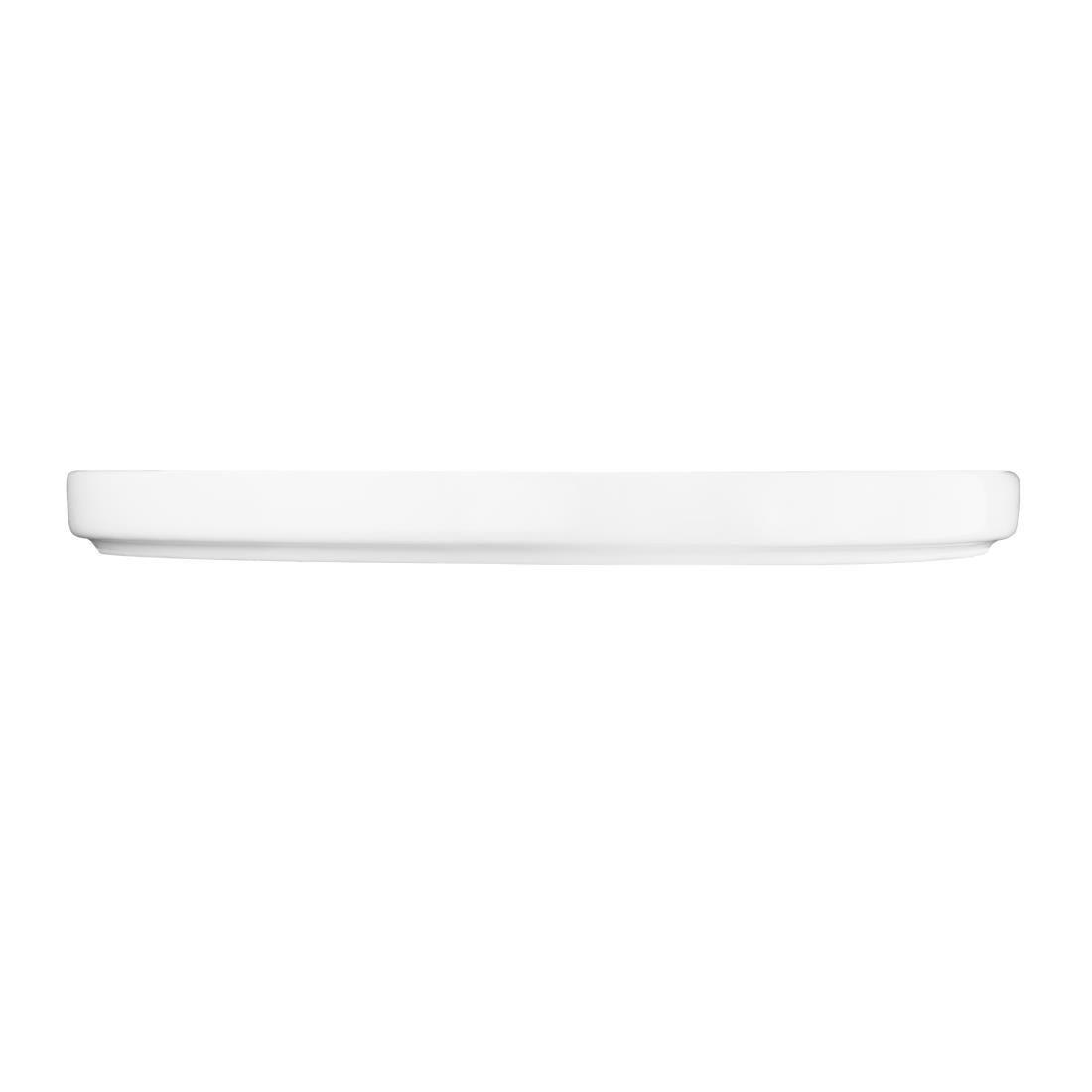 Olympia Whiteware Platte Ronde Borden 268mm (4 Stuks)