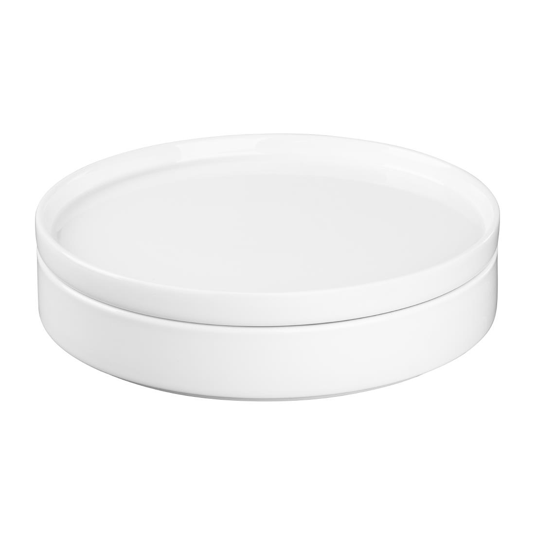 Olympia Whiteware Platte Ronde Borden 268mm (4 Stuks)