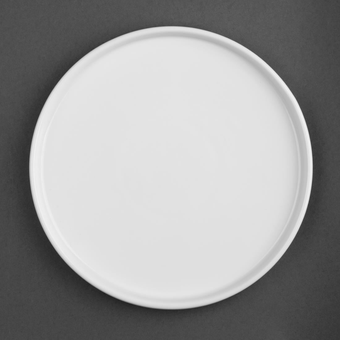 Olympia Whiteware Platte Ronde Borden 268mm (4 Stuks)