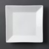 Olympia Whiteware vierkant bord 25cm (6 stuks)
