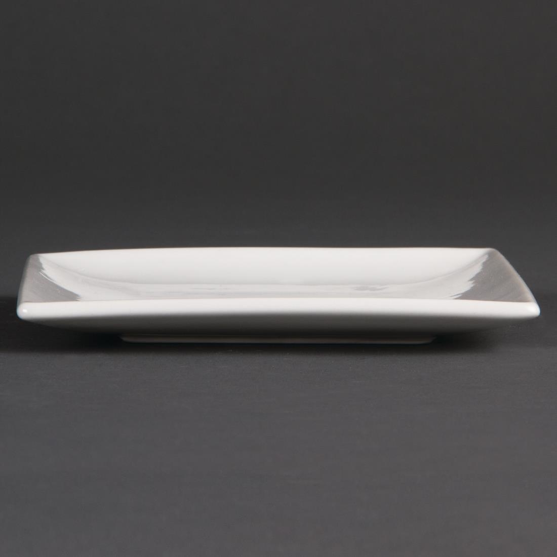 Olympia Whiteware Vierkante Borden 14cm (12 Stuks)