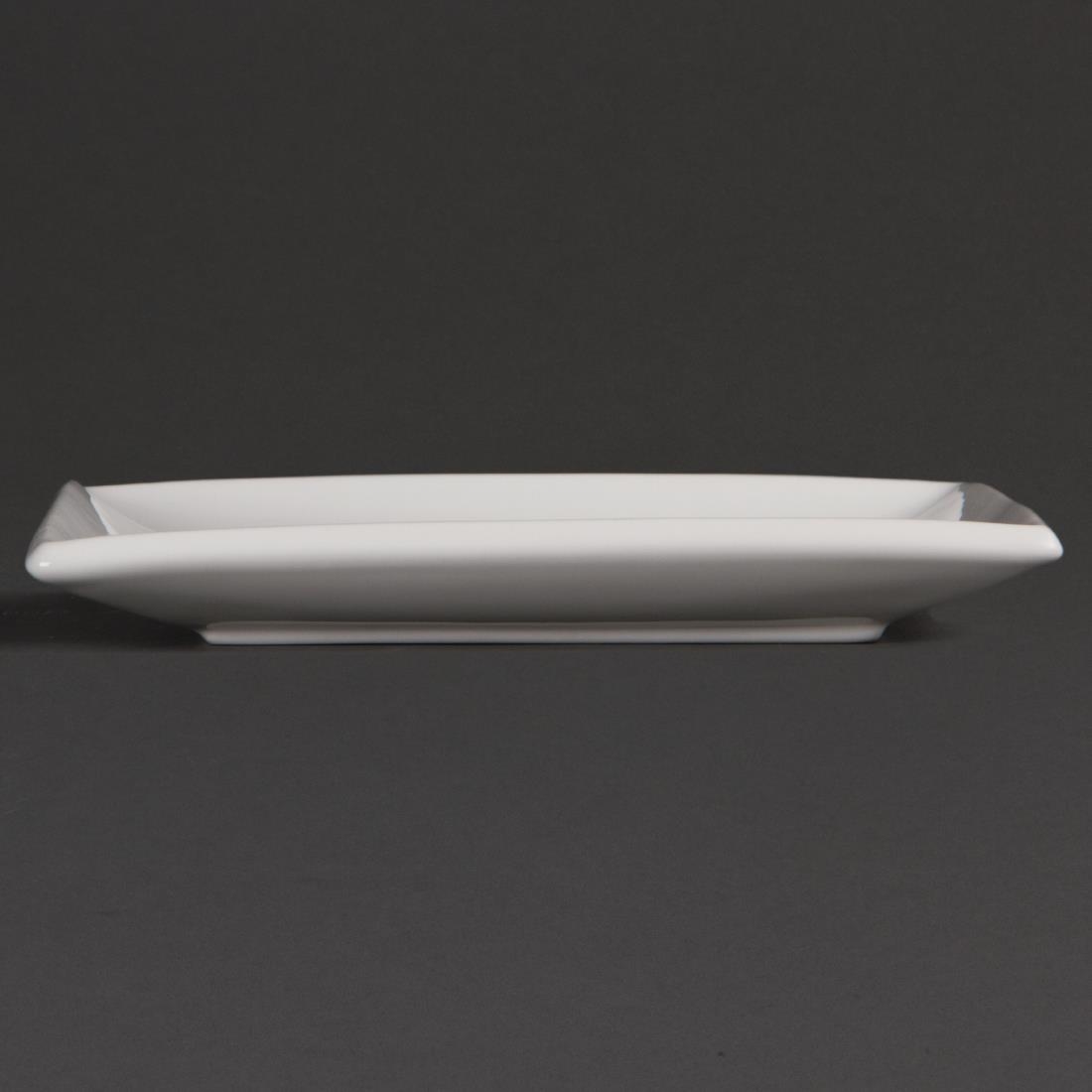 Olympia Whiteware Vierkante Borden 18cm (12 Stuks)