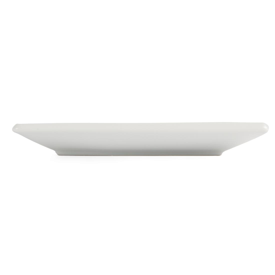 Olympia Whiteware Vierkante Borden 18cm (12 Stuks)