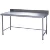 Parry volledig gelaste roestvrijstalen wandtafel 1800x600 mm