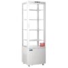 Polar C-Serie Energiezuinige Koelkast Met Gebogen Deur Wit 235Ltr