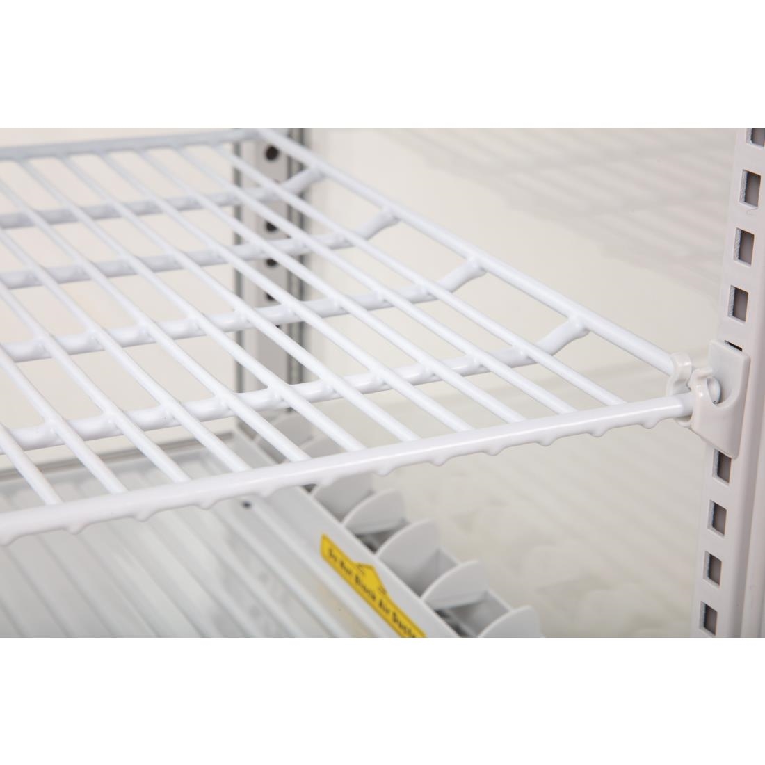 Polar C-serie koelvitrine wit 68L