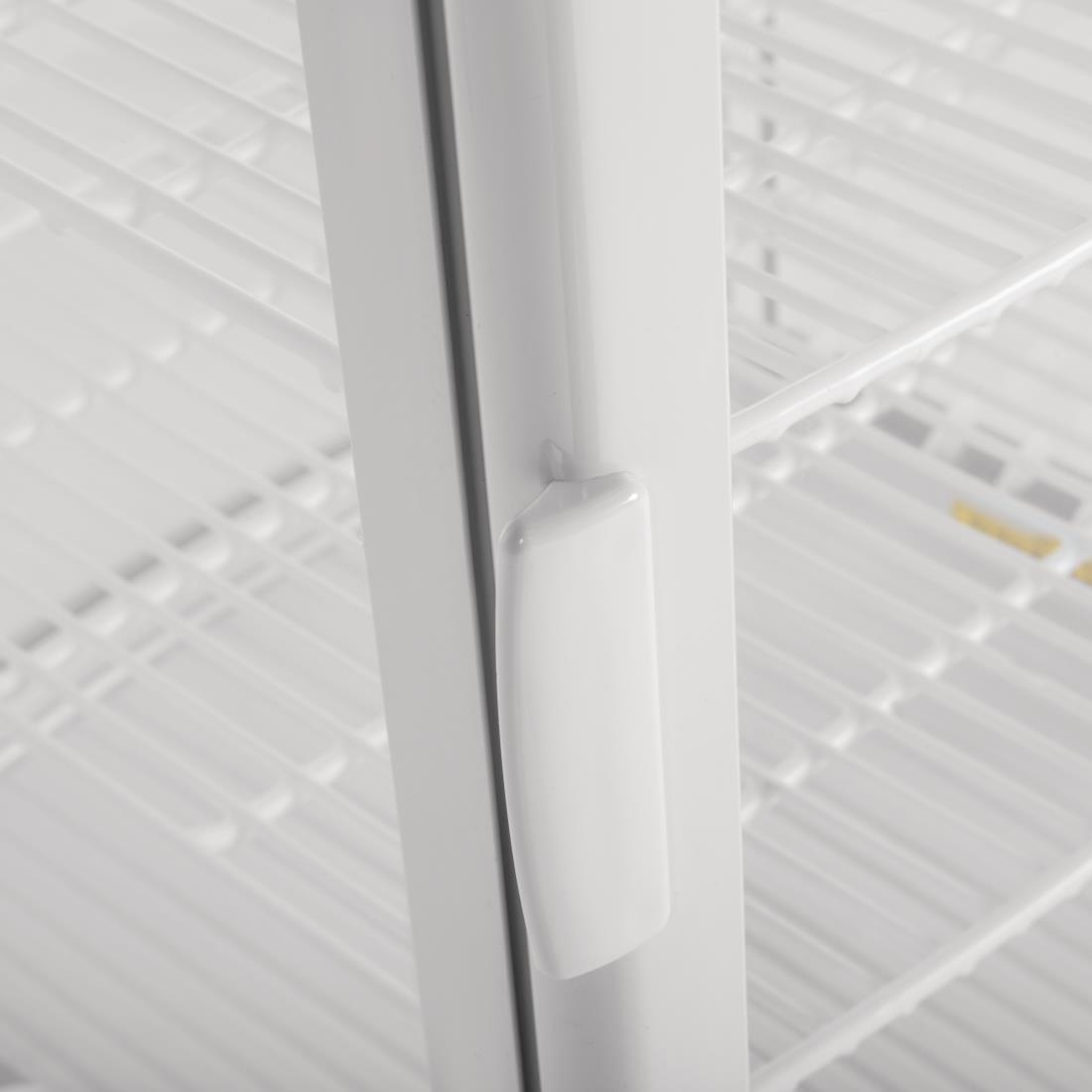 Polar C-Series Energie-Efficiënte Koelkast Met Gebogen Deur Wit 86Ltr