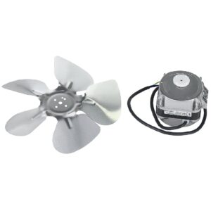 Polar condensorventilatormotor en ventilatorblad