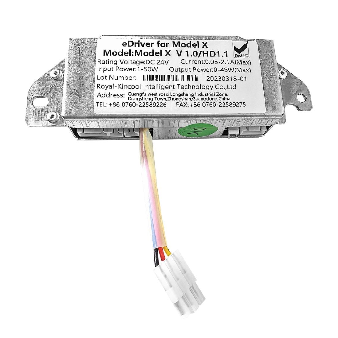 Polar driver voor borstelloze DC-motor