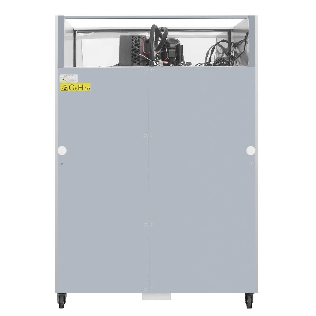 Polar G-serie 2-deurs koeling RVS 1200L