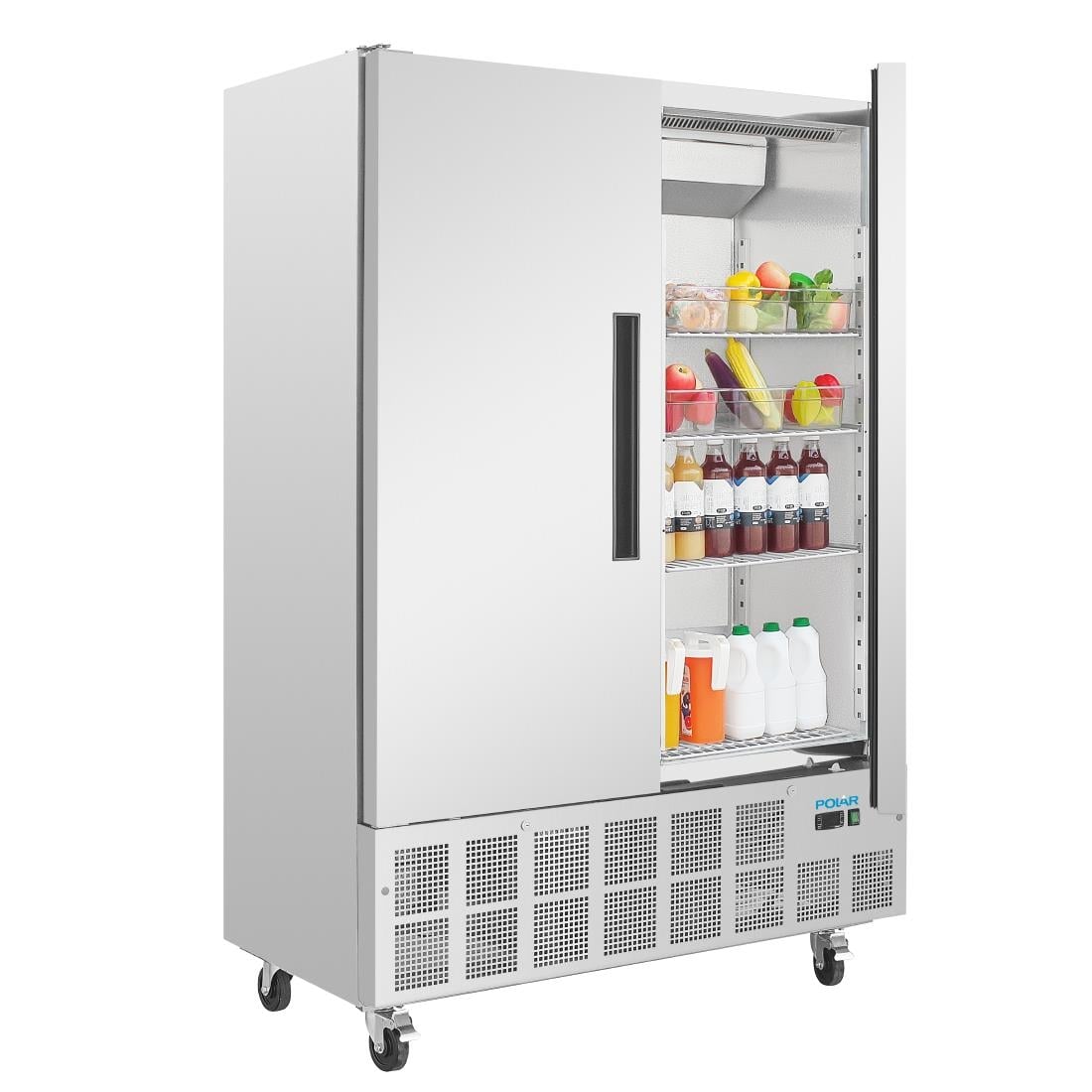 Polar G-serie 2-deurs slimline RVS koeling 960L