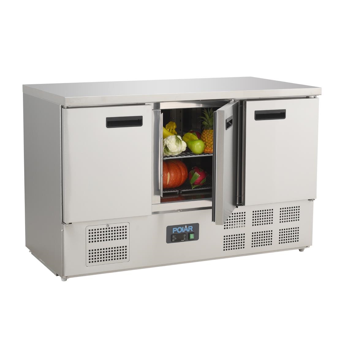 Polar G-serie 3-deurs koelwerkbank 368L