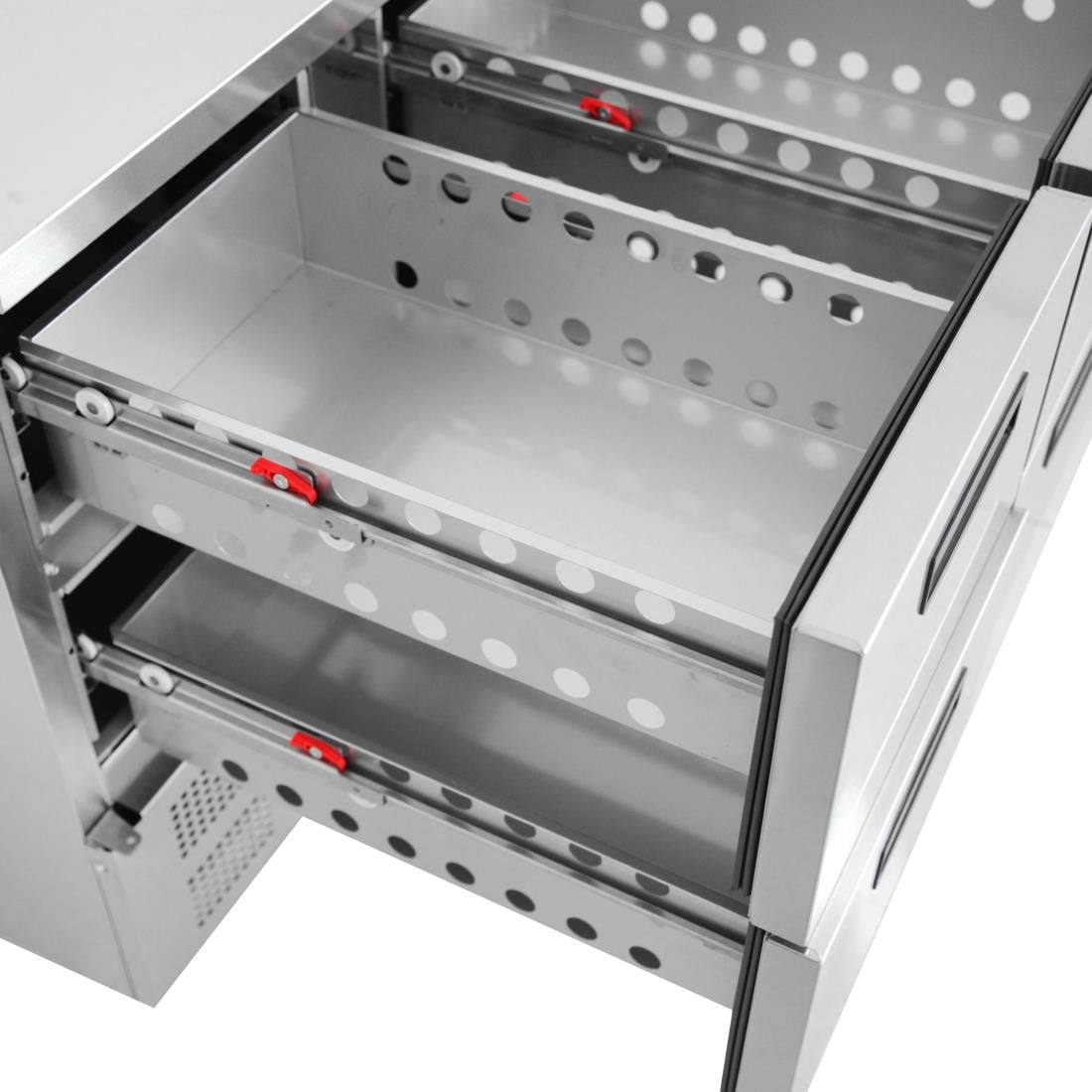 Polar G-serie koelwerkbank met 6 laden