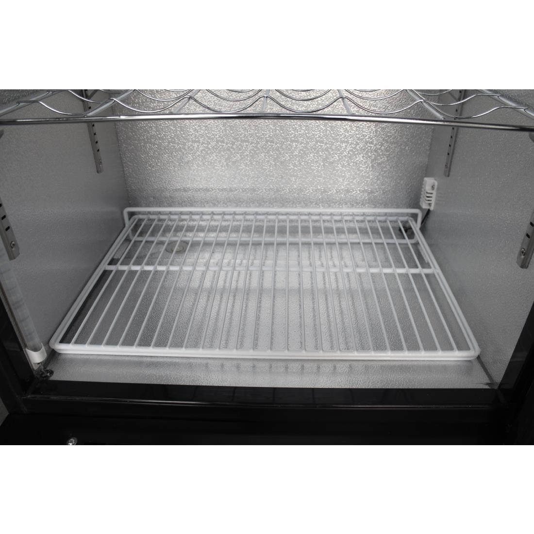 Polar G-serie staande barkoeling/display koeling 307L zwart