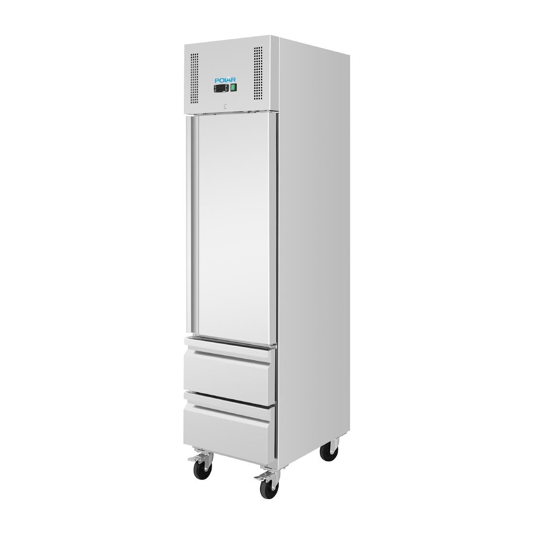 Polar G-Series GN-koelkast, slank model, met 1 deur en 2 laden