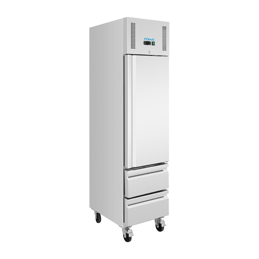 Polar G-Series GN-koelkast, slank model, met 1 deur en 2 laden