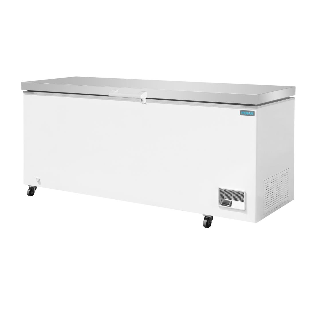Polar G-Series Kistvriezer Met Roestvrijstalen Deksel 581Ltr